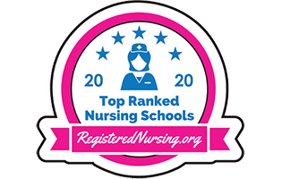 Top Ranked Nursing School logo